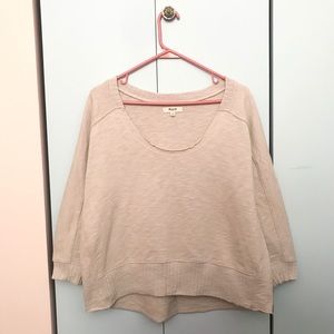 Madewell Oatmeal Forward Sweater